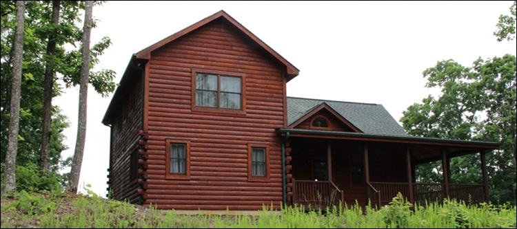 Professional Log Home Borate Application  Onslow County,  North Carolina